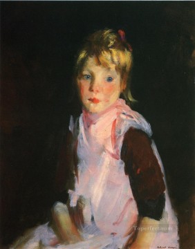 Retrato de hermana Ashcan School Robert Henri Pinturas al óleo